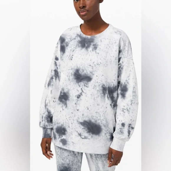 Lululemon Perfectly Oversized Crew *Tie Dye
Marble Dye Classic Navy - Picture 4 of 4